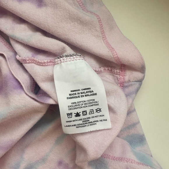 Nike Women's Tie Dye Cotton T Shirt - Picture 6 of 6